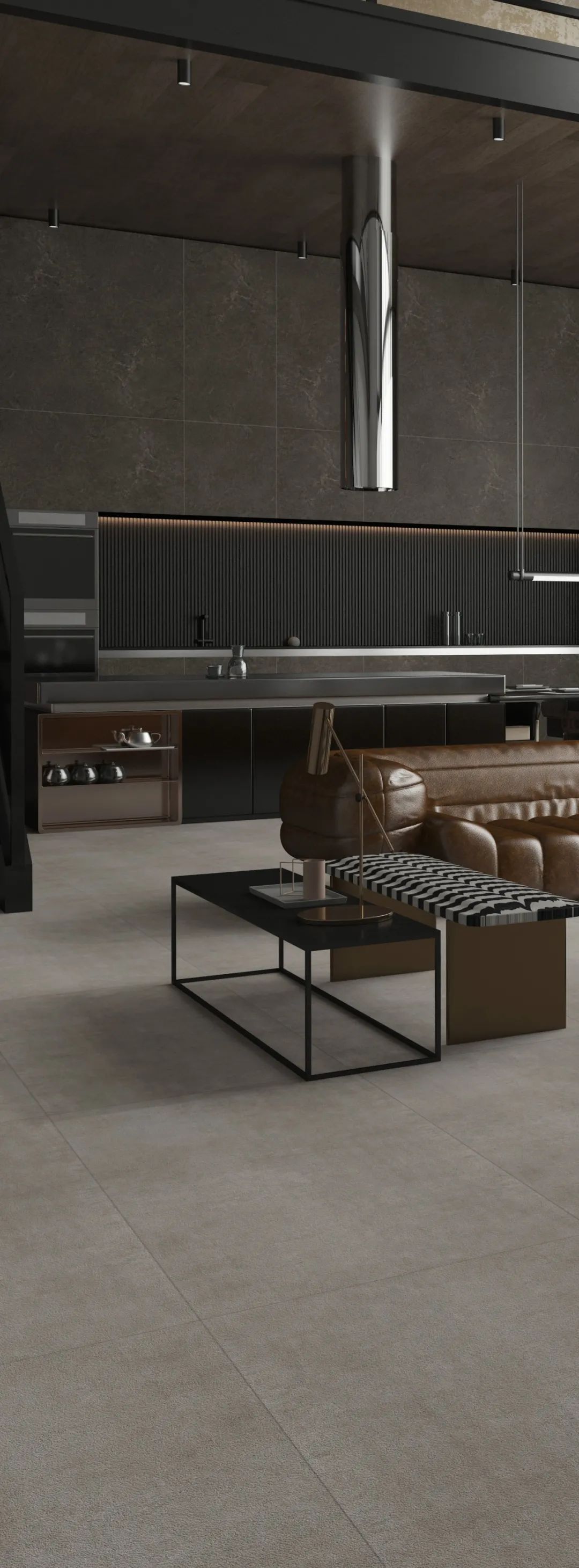 挚友随心搭丨三个空间，素色砖给你完美体验！(图1)