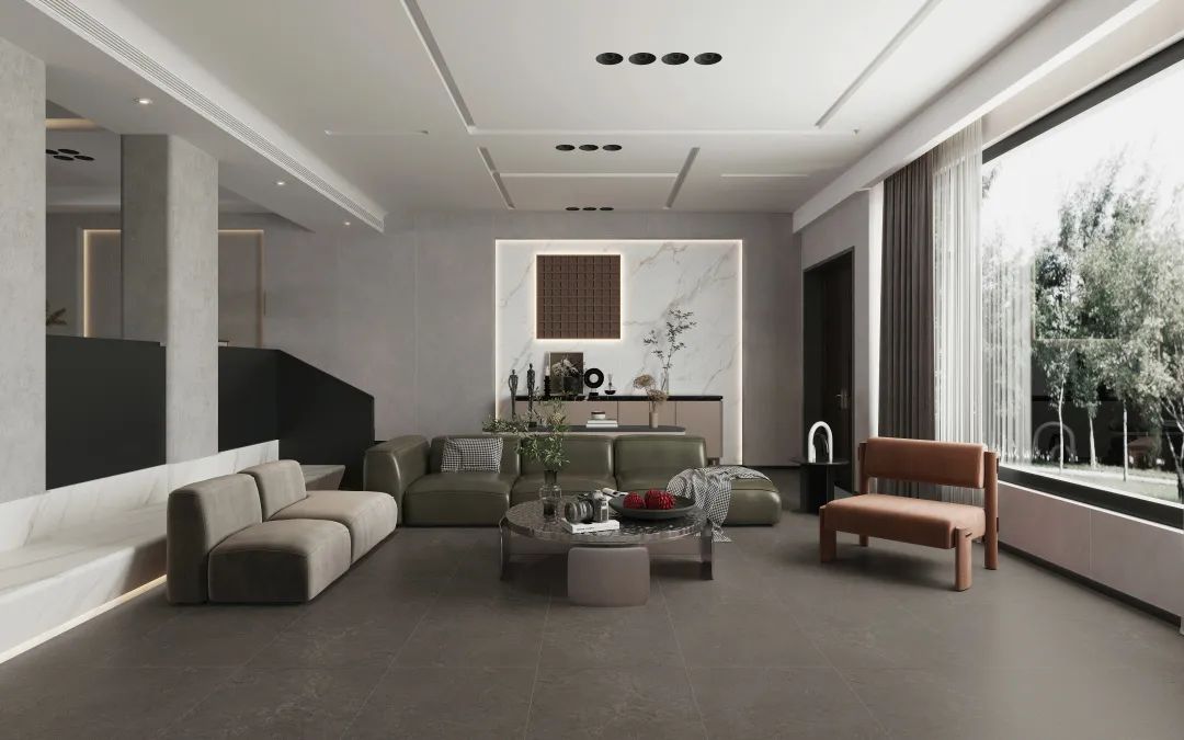 挚友随心搭丨三个空间，素色砖给你完美体验！(图6)